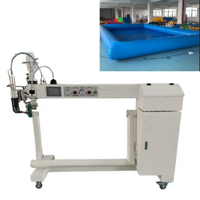 PVC Inflatable Tarpaulin Hot Air Welding for Water Boats Making Machine