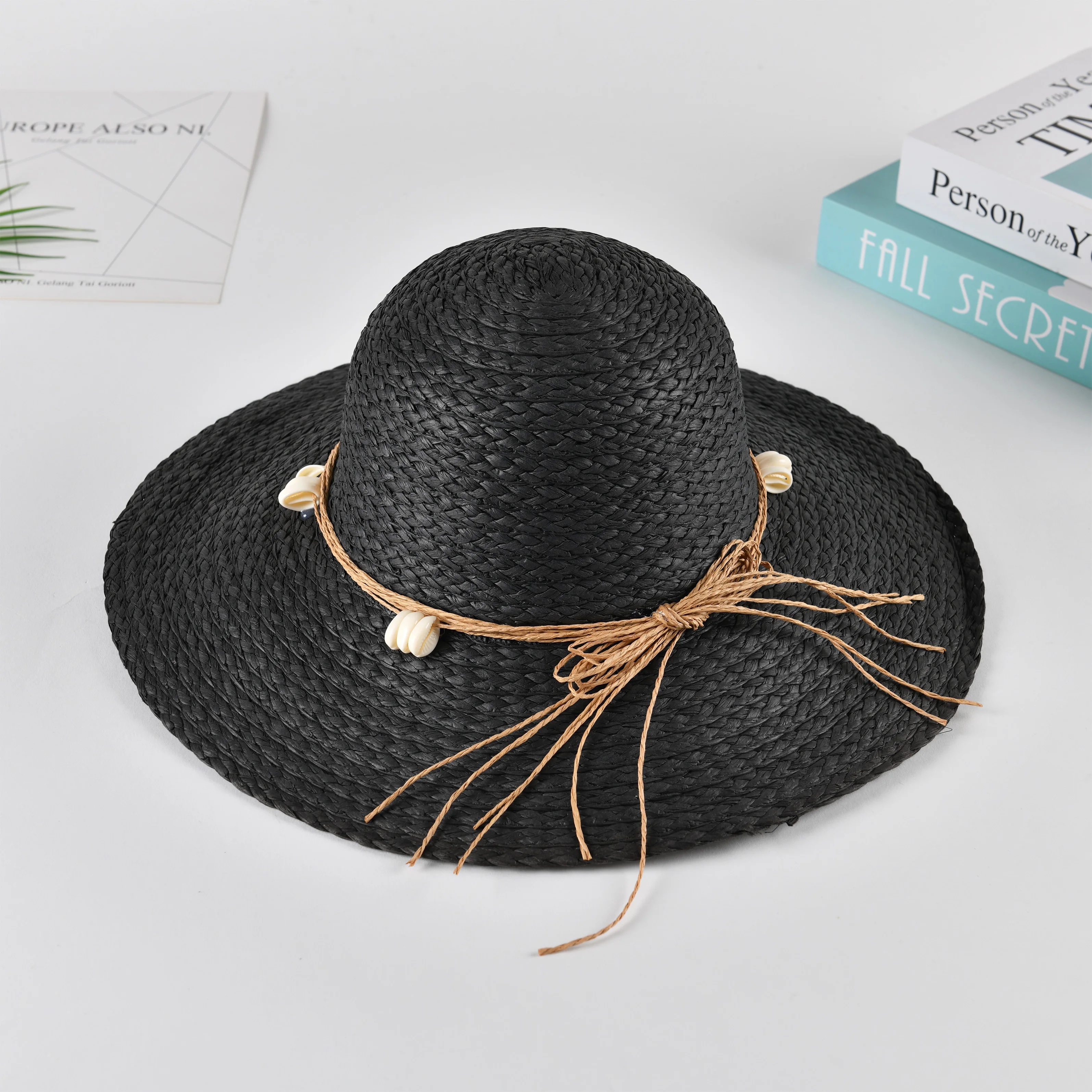 New summer Wide Brim Sun Hat fashion beach straw hat