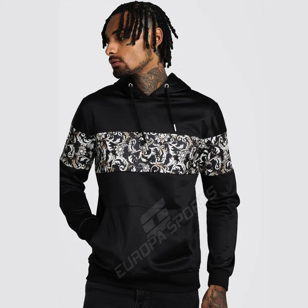 
Man Hoody Fleece Fabric Fashion Hoodie Plain Zipper Up Sports Sweatshirt With Hood men fashion hoodies printed panel 