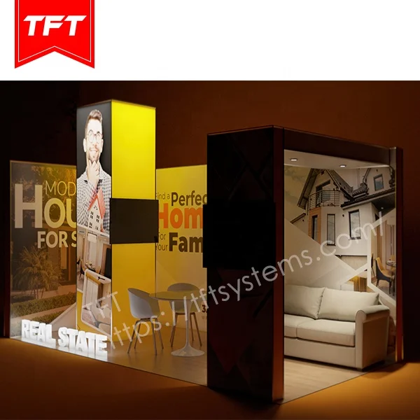 Welcome All Brands Back Trade Show Booth Floor With New Image and Trade Show Display