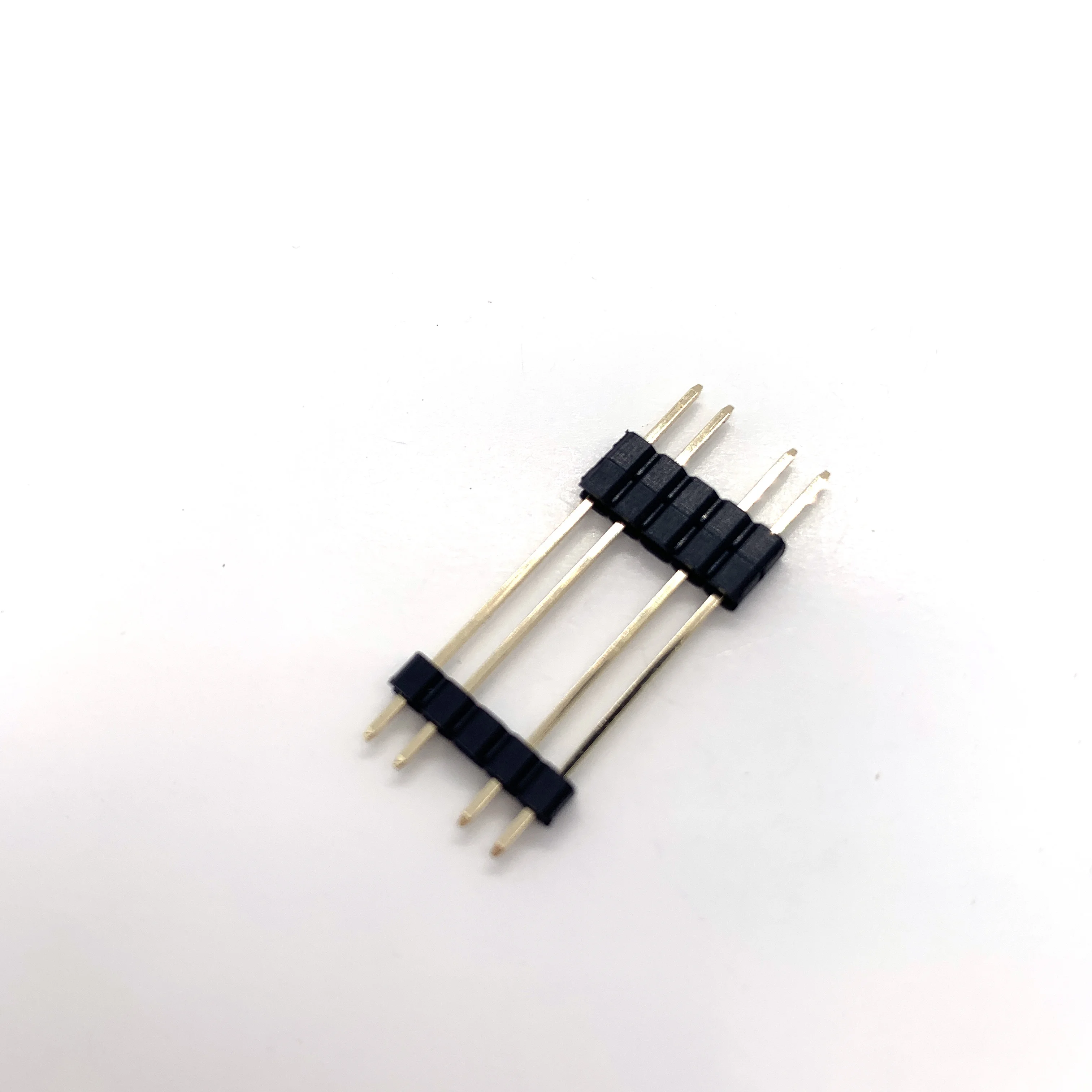 H1.5mm pitch 1.0mm 180degreee dip type 1pin to 40pin customization male female pin headers berg strip