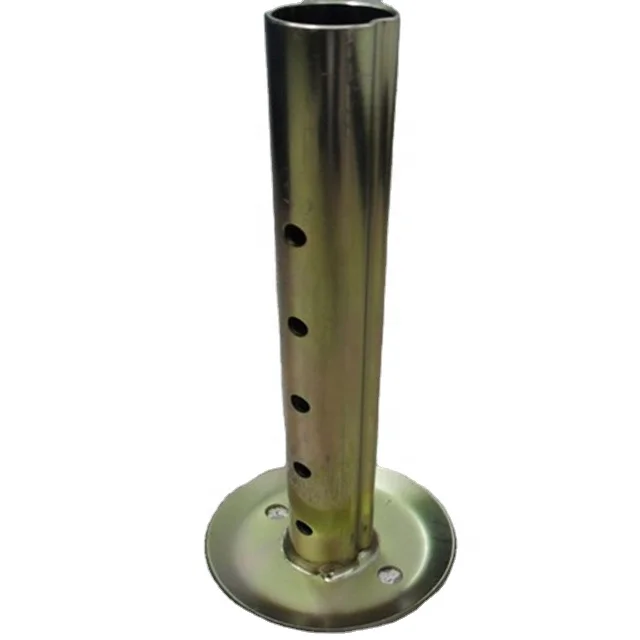 Round tube drop leg  for trailer  jack trailer jack parts
