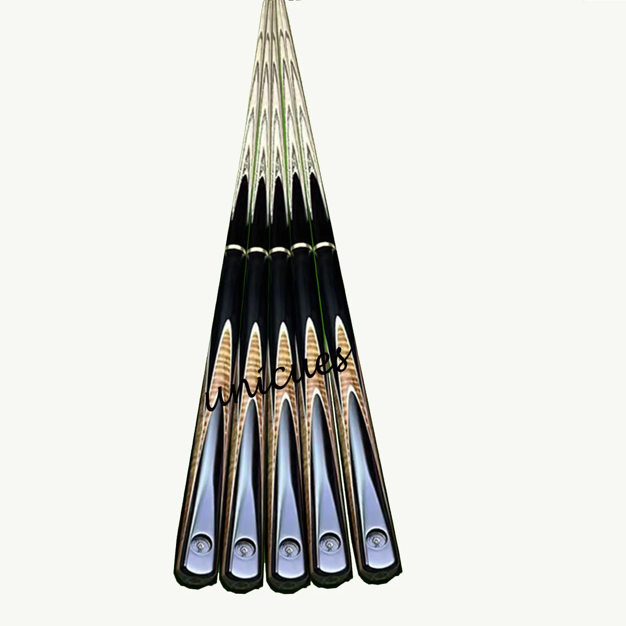 Высококачественный ручной работы snooker и бильярдный кий Кий для omin 1 шт. 3/4 шарнирный 9-10 мм углеродное