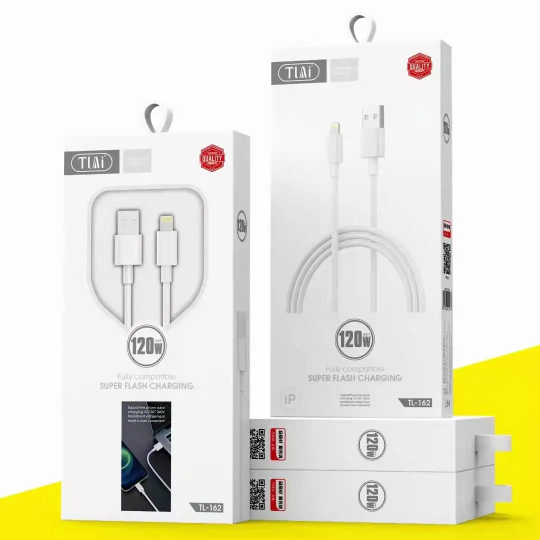 wholesale factory  guangdong Price 120W Fast Charging Data Cable For Computer Mobile Phone Universal  Cable