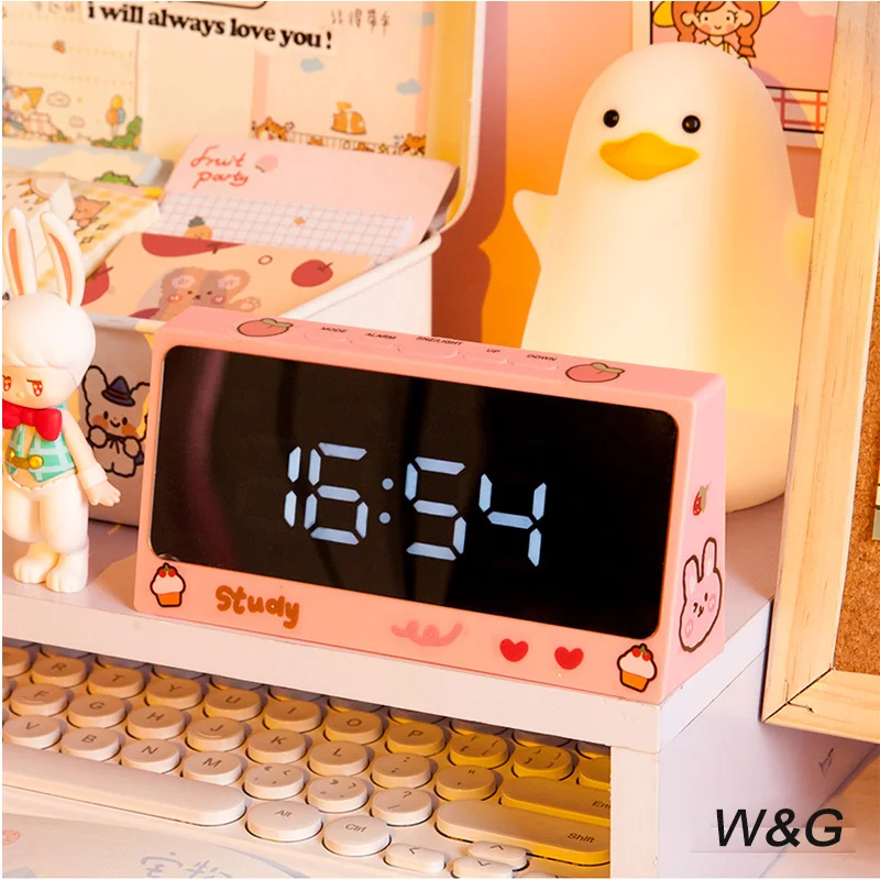 2022 sell like hot cakes digital led clock led lamp clock rechargeable alarm clock large digital led display