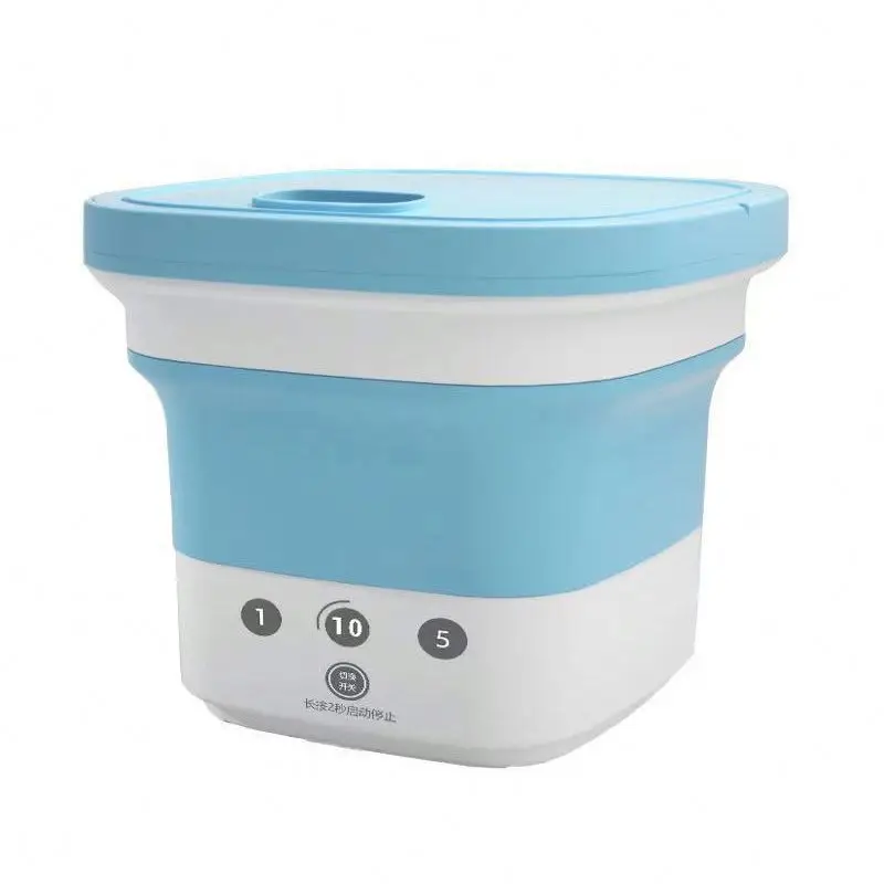 2022 mini folding washing machine foldable portable mini washing machines