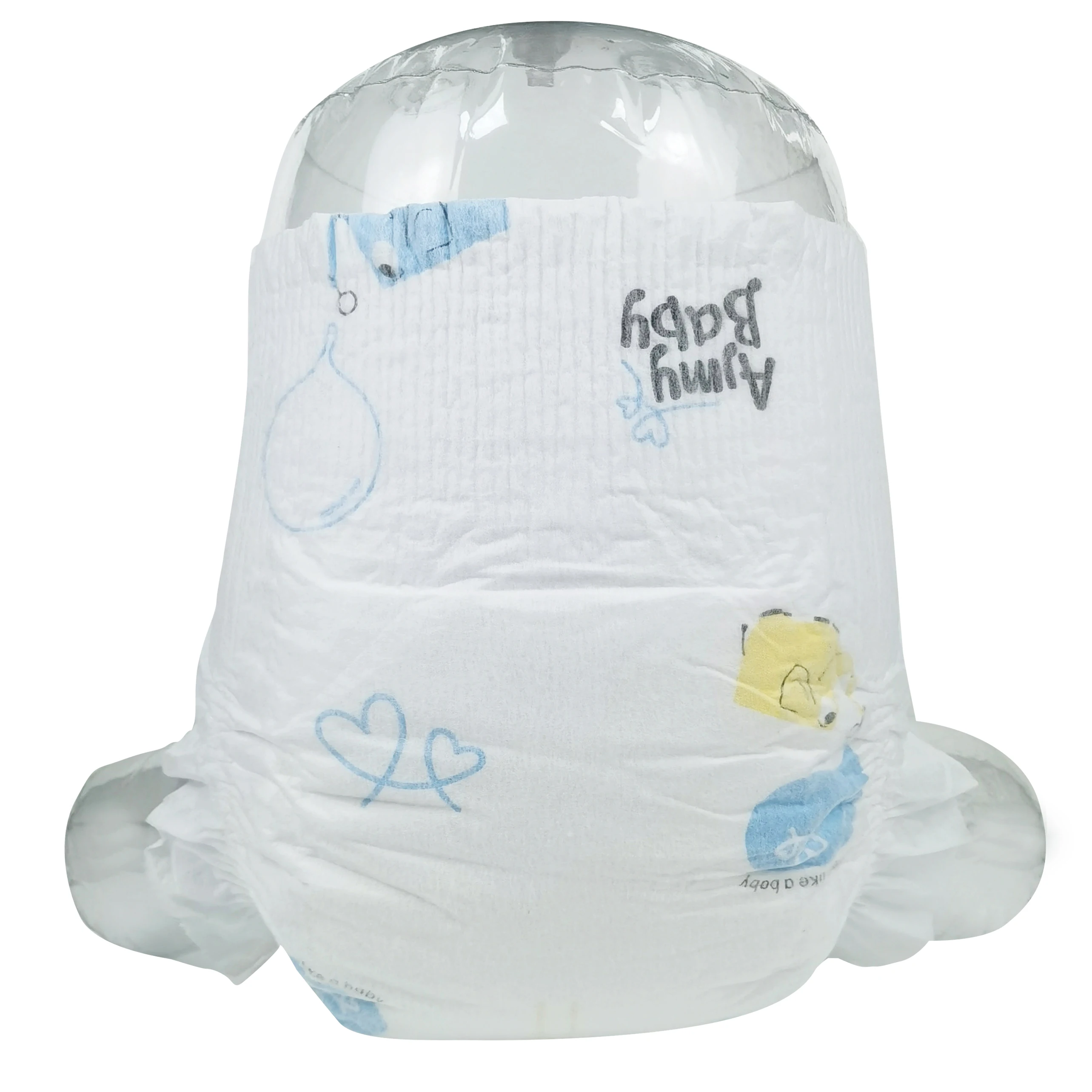 The new upgrade is degradable diapers quality high absorbent disposable baby diapers cotton diaper for newborn baby
