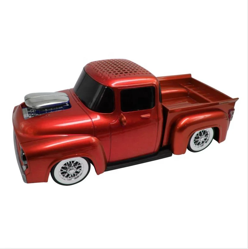 Hot sale truck model stereo portable outdoor car model wireless speaker with TF FM AUX FM USB Long Standby