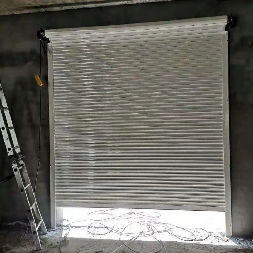 ABYAT Cheap Auto Galvanized Steel Roller Shutter Door Sliding Sectional Electric Automatic Roll Up Garage Door