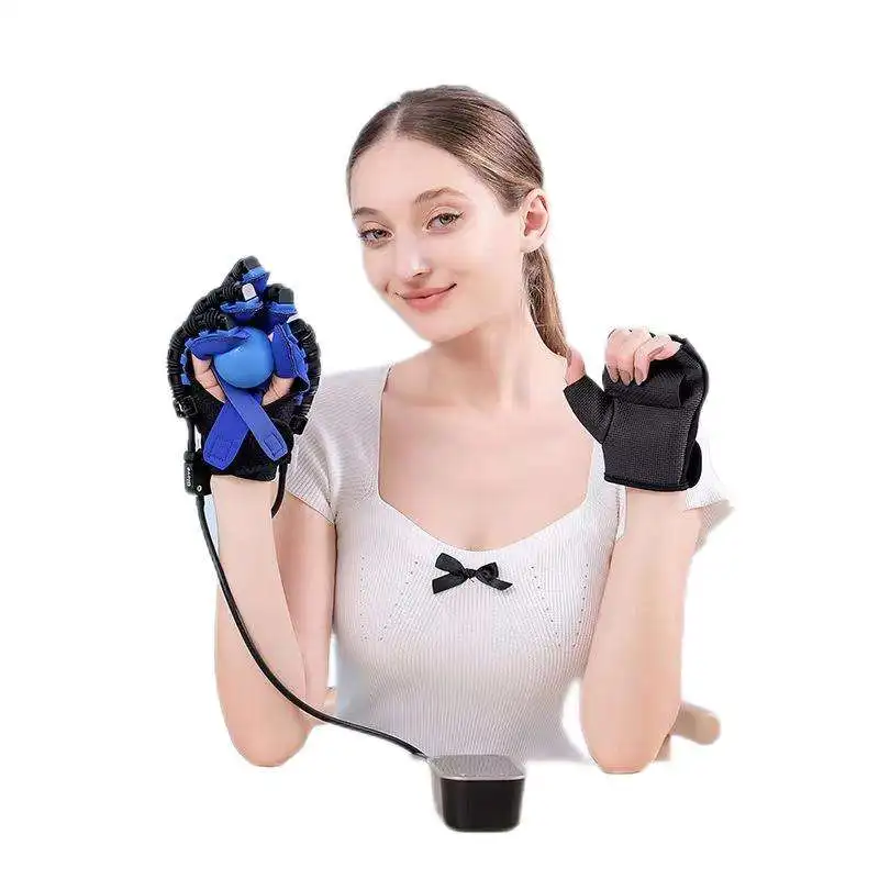 medical supplies Rehabilitation Robot Gloves Hemiplegia Finger Rehabilitation Trainer Robot Gloves hot sale good price