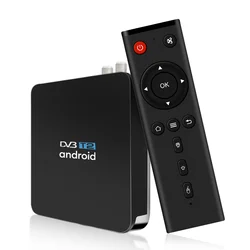 Best Hybrid android dvbt2 tv box 4K DVB-T2 Combo TV Receiver android 9 STB 4K HD dvbt2 ott tv box