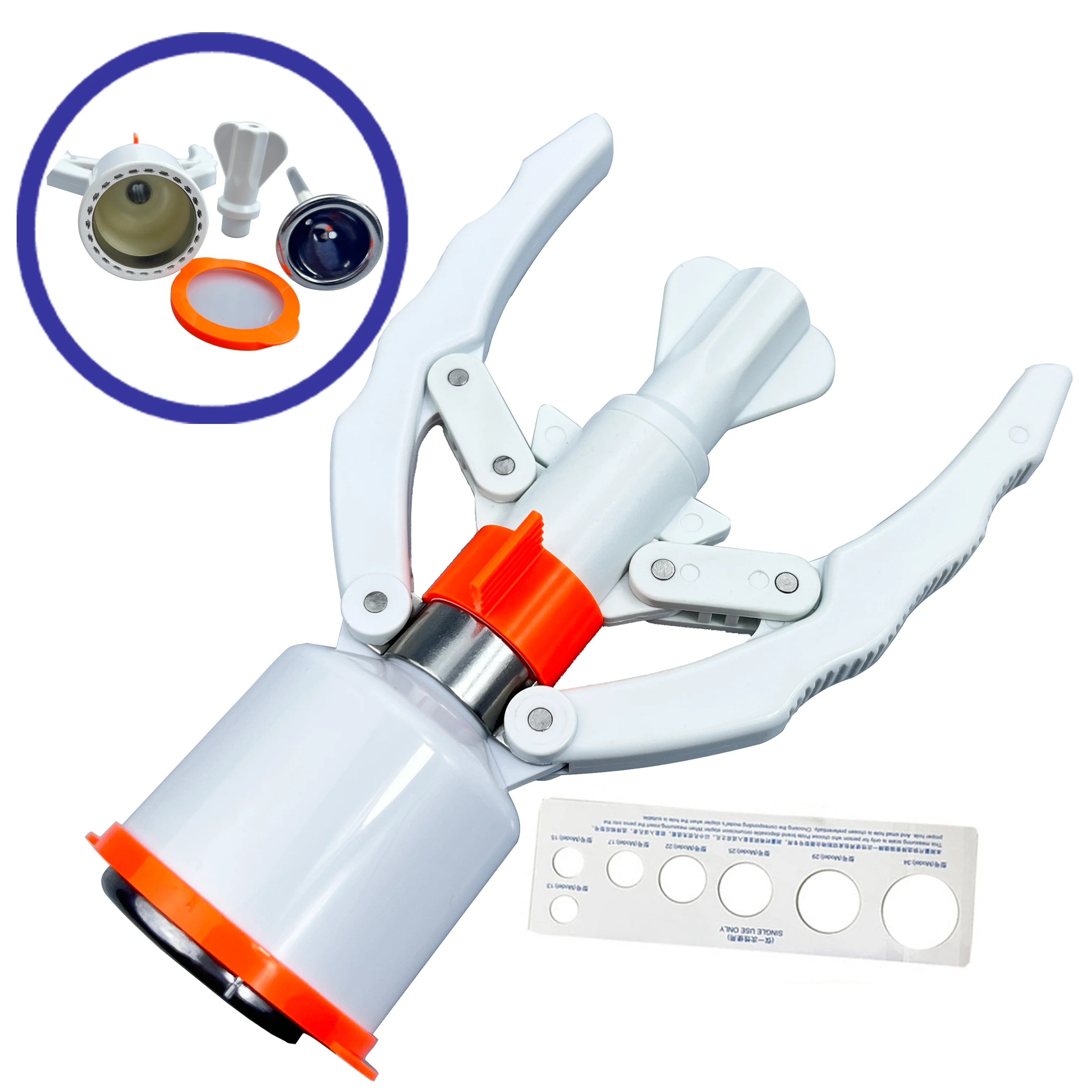 Ring Photo Plastic Disposable Circumcision Clamps