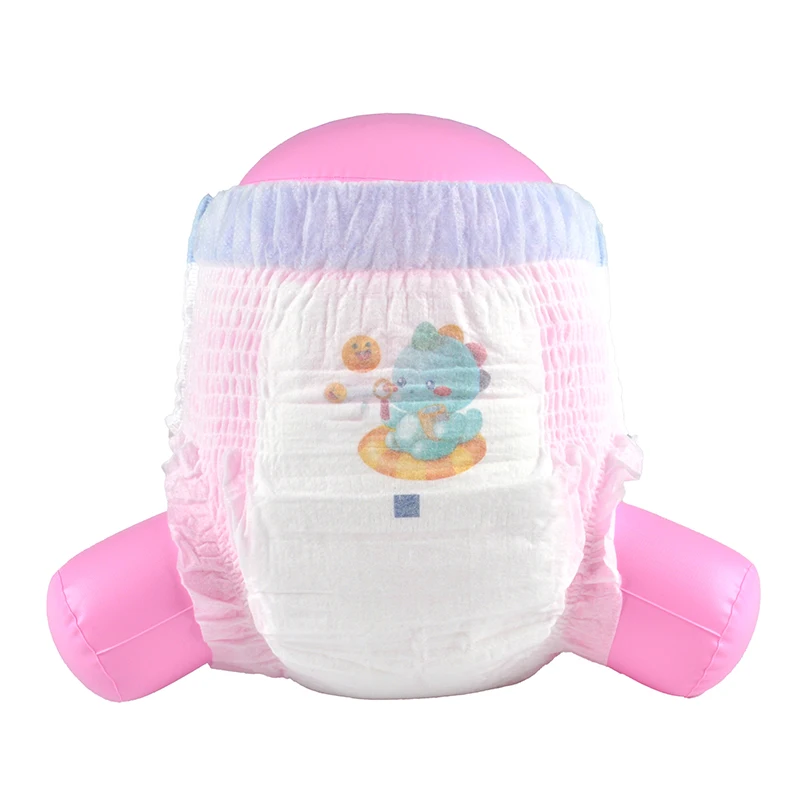 good quality cute oem hot sale Disposable Label Baby Pull Up Wear Diaper Training Diapers Baby Pants Dream Diapers For Sale