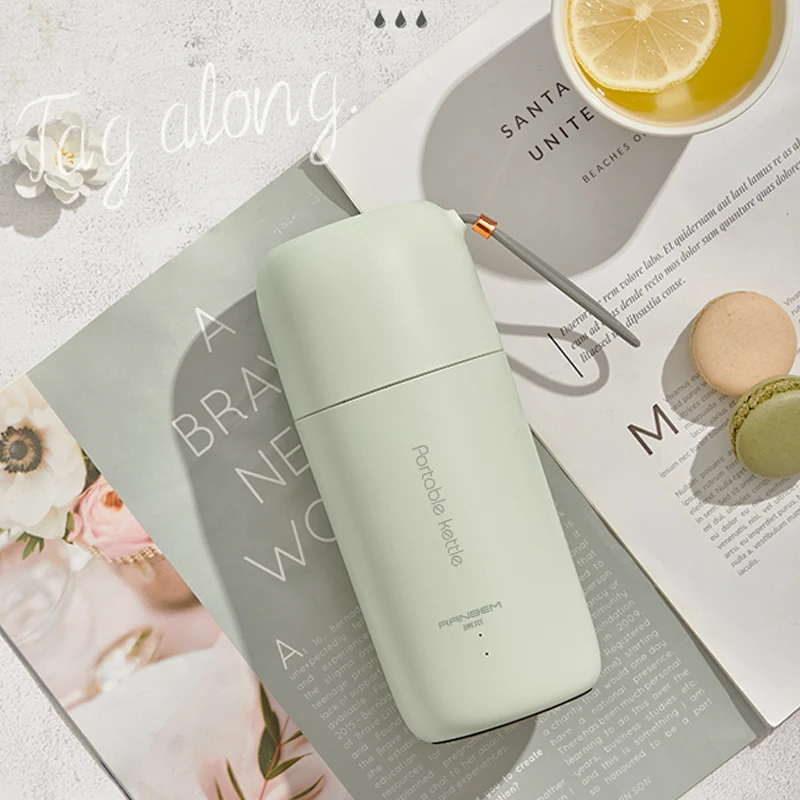 Ranbem 1026U дорожный горячий умный сенсорный чайник с подогревом мини портативный чайник