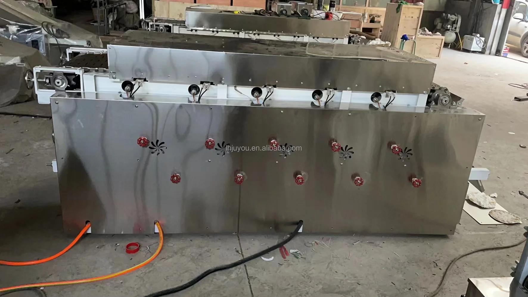 High Quality Full Automatic Flour Tortilla spring roll wrapper machine Chapati Roti Maker Arabic Pita Bread machine