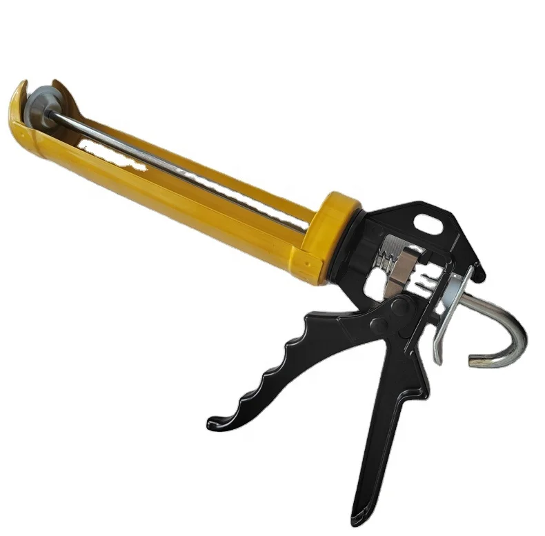 Pneumatic Sausage Caulking Gun Sealant in Sausage Pack for Single Component Silicone 300ml 400ml 600ml Power Piece Air Nylon CGA