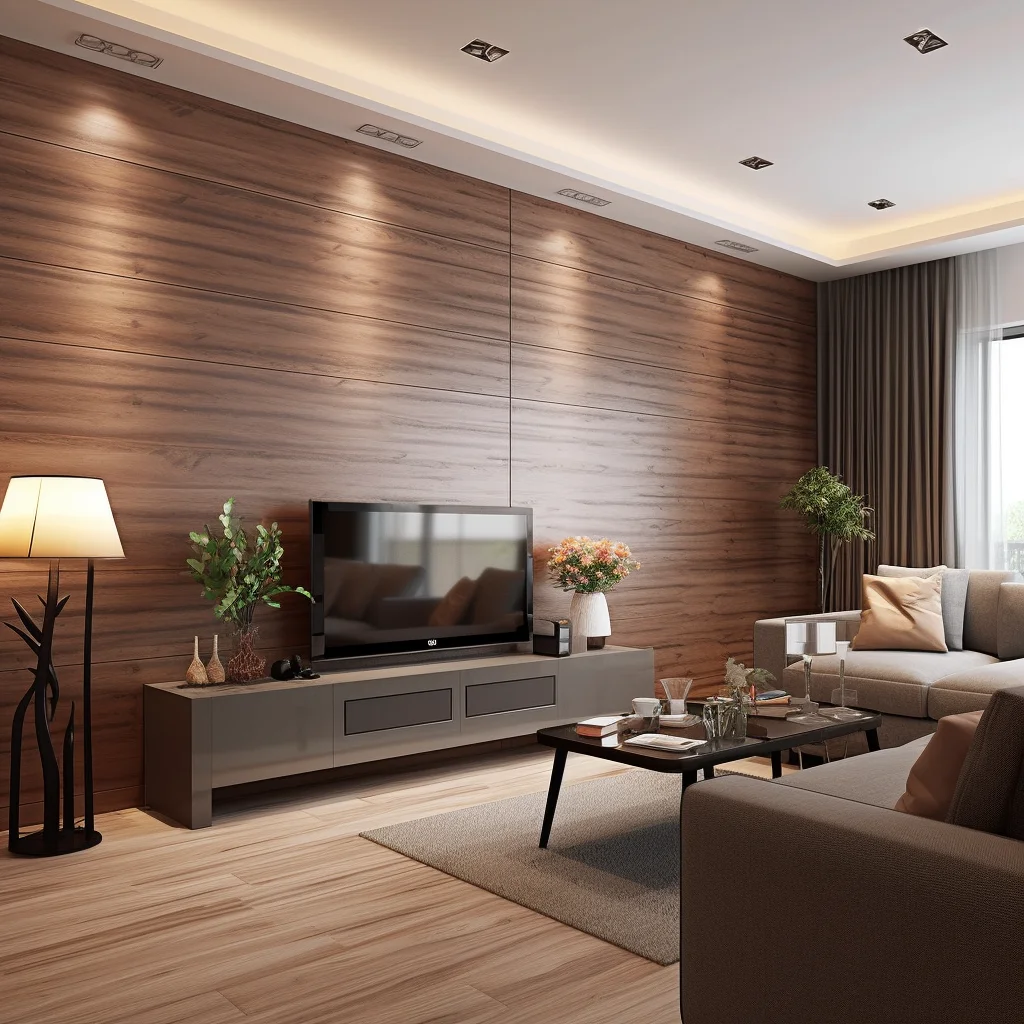 OEM Factory 3d Wpc Laminated Ceiling Decoration Bamboo Charcoal Wood Wall Panel Board