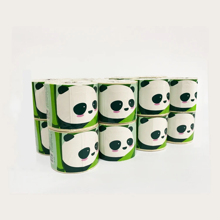 dust free cheap mega 3 ply 24 rolls 900 sheets organic bamboo pulp toilet tissue paper roll soft toilet tissue