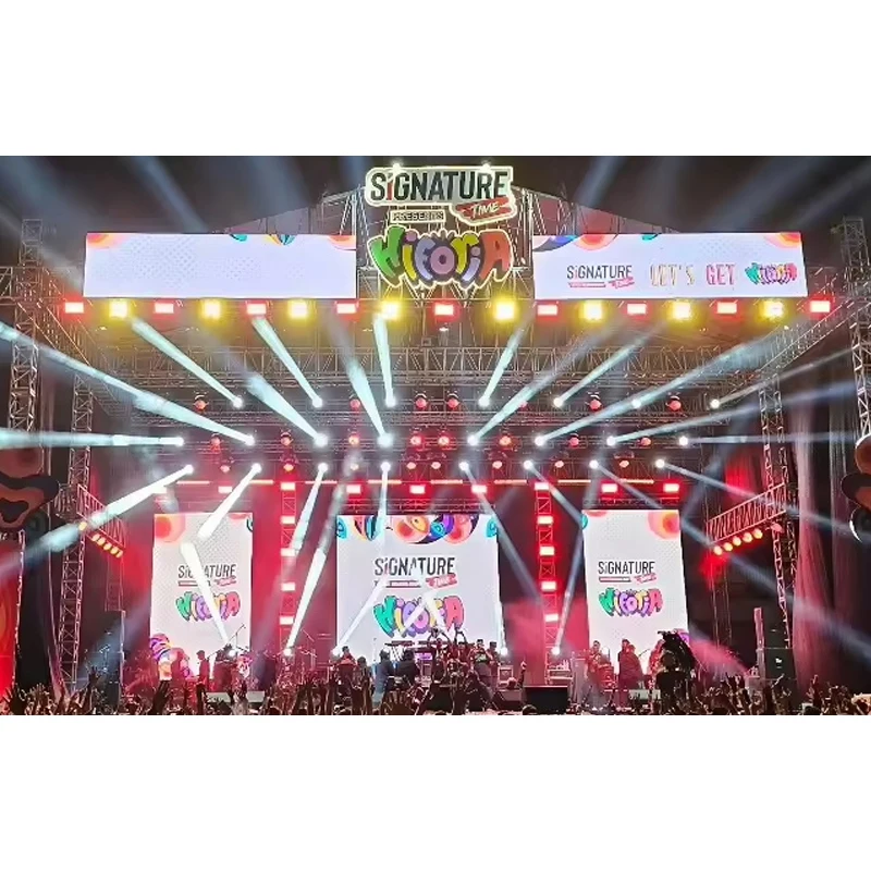 Concerts Full-Color Screens Outdoor Conference Rooms P3.91High-Resolution Front Maintenance Rental LED Display Wall Screens