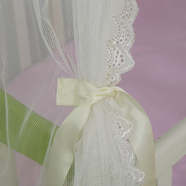 Foldable Free-standing Easy Set Baby Cot Playpen Umbrella Mosquito Net