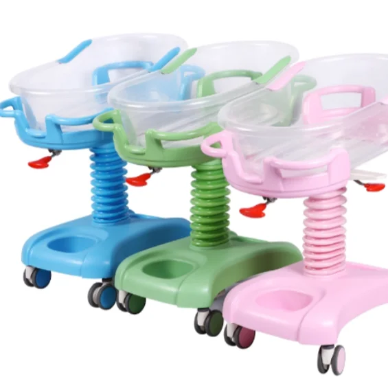 
Medical/Hospital Baby Cart Height Adjustable 