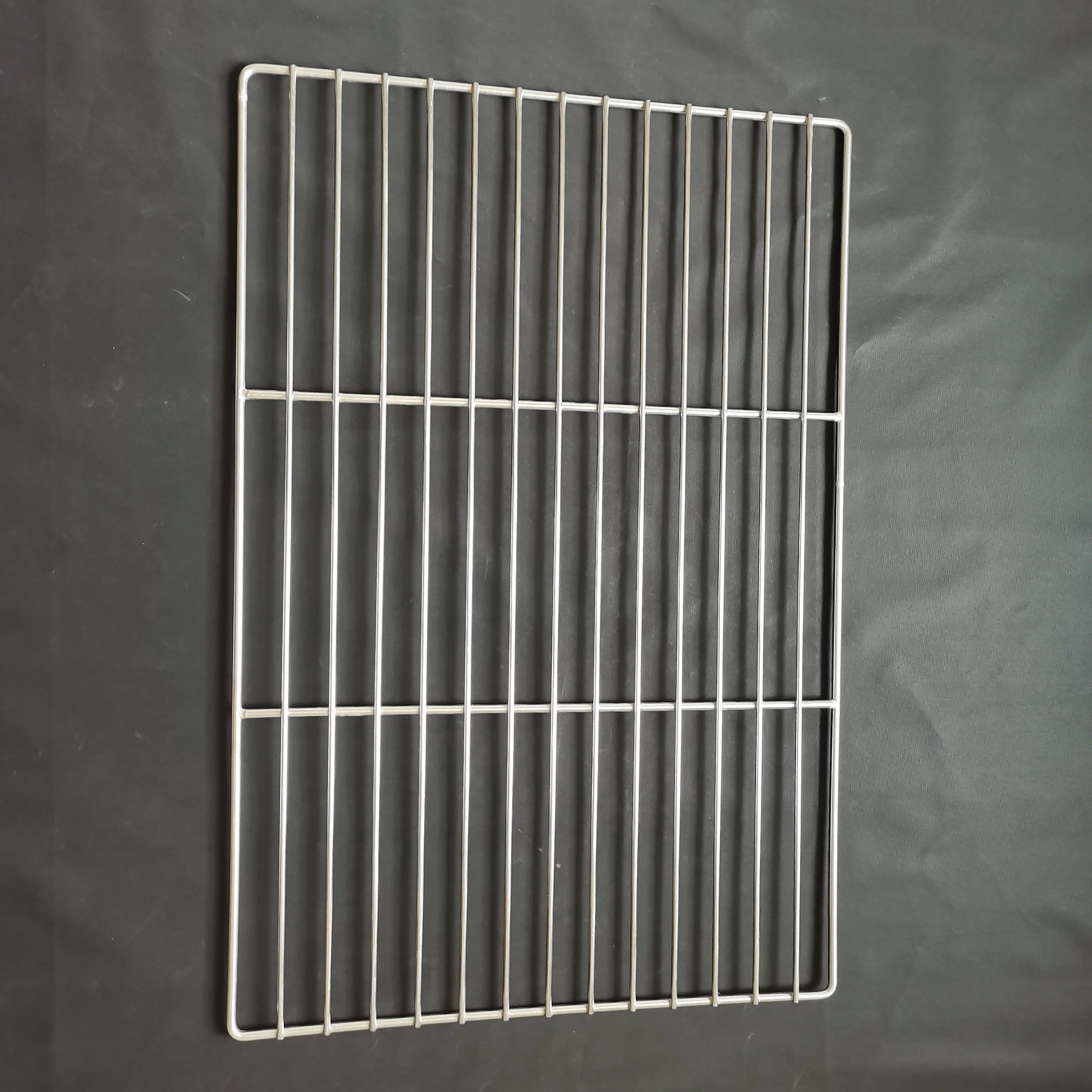 Round BBQ Grill Mesh Steel Mesh Round Barbecue Net Multi-purpose Barbecue Racks Tray  Cooling Rack