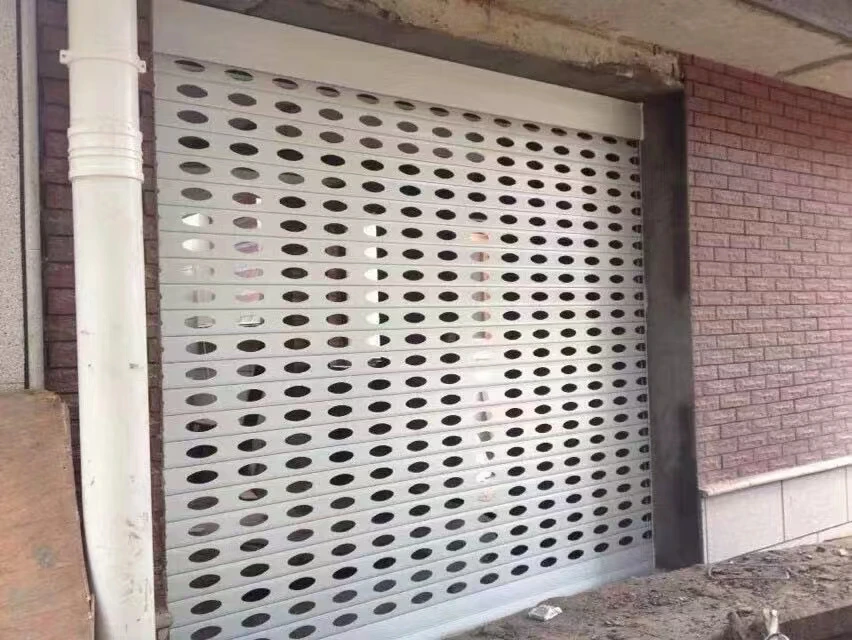 vertical pc roller shutter door/crystal rolling door/polycarbonate transparement roll up door