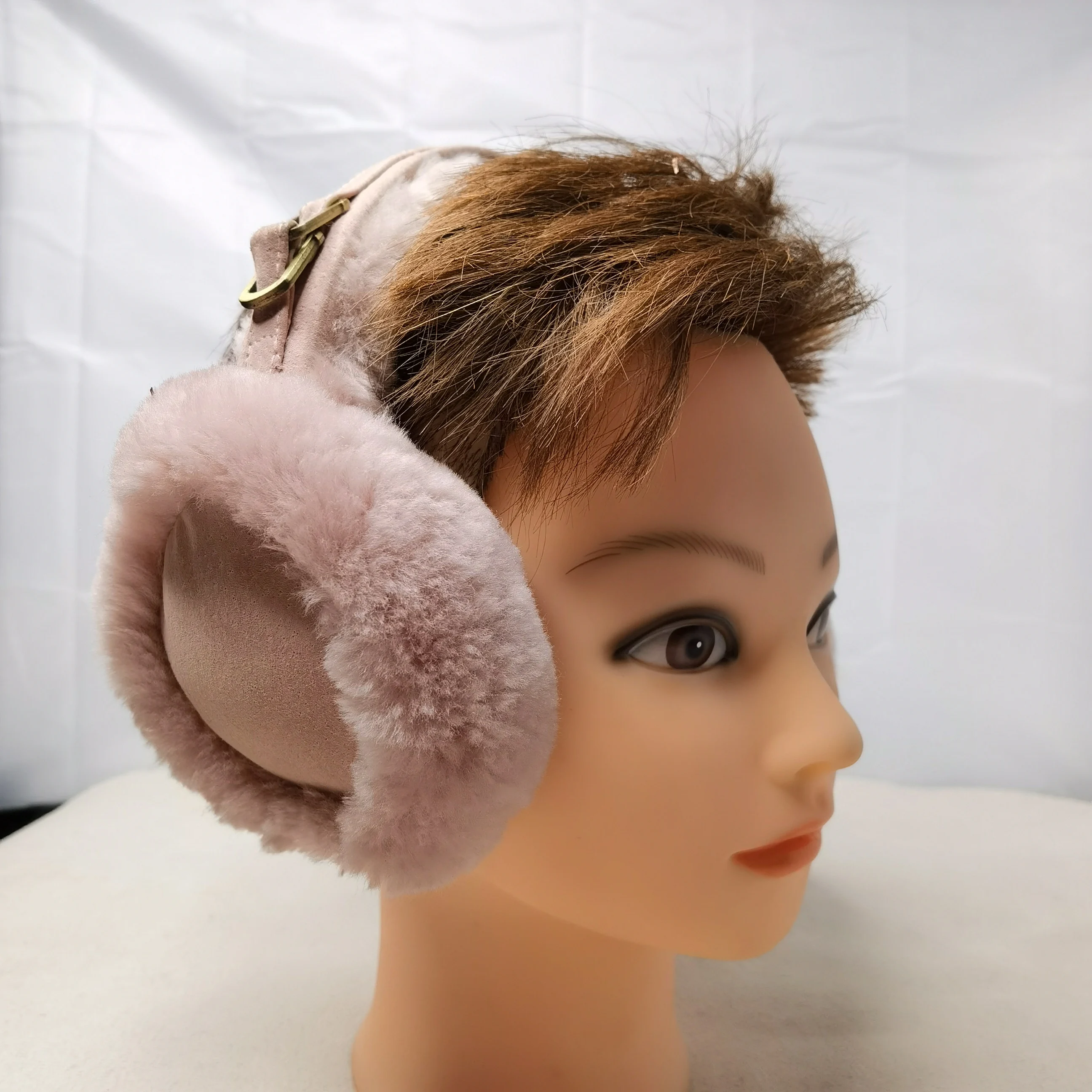 Women Men Ski Running Cycling Earmuffs Winter Outdoor Ear Warmer Polar Fleece Knit Ear Muffs