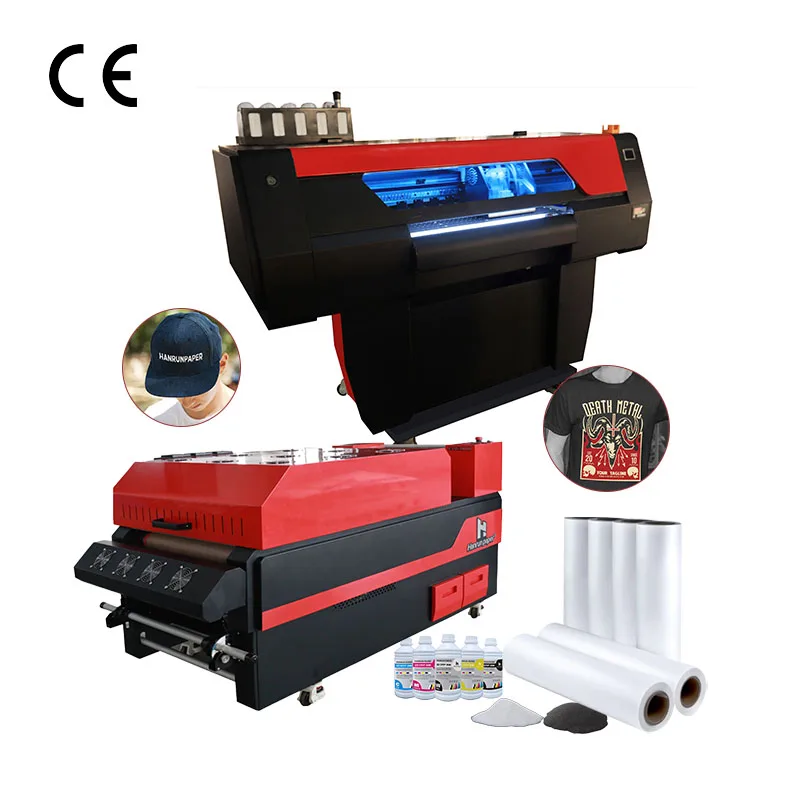 Hanrun paper 60cm i3200 printer imprimante automatic t shirt dtf roll inkjet printer