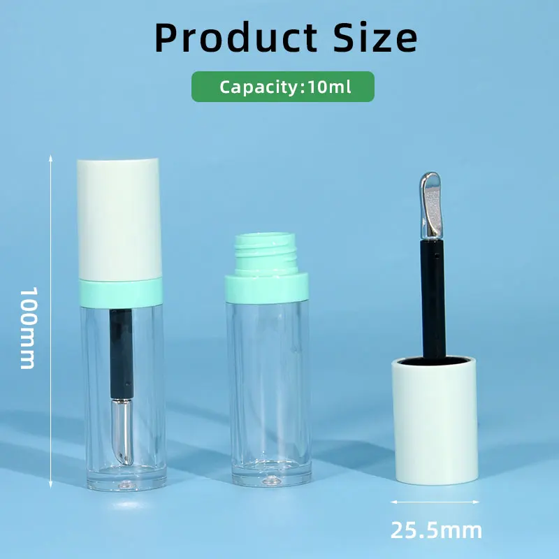 Factory Wholesale Custom Lip Gloss Tubes Unique clear 5ml 10ml wand lip gloss tubes  Lipgloss Tube Container
