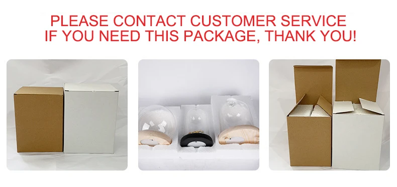 Factory direct wholesale immortal flower transparent dustproof glass cover high borosilicate micro landscape glass cover