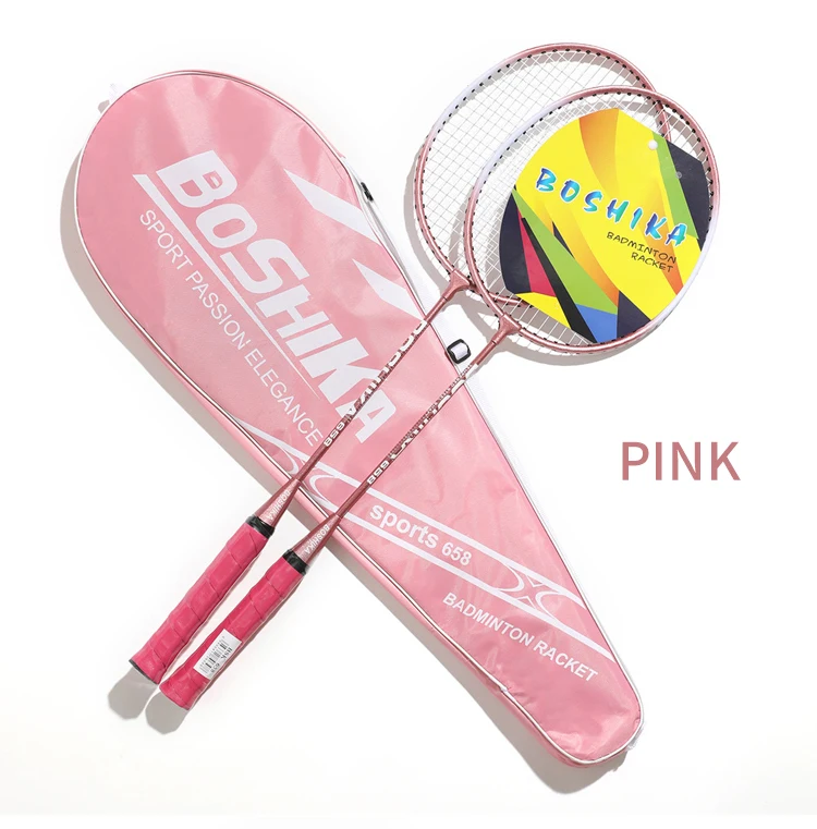 
Factory direct sale low price indoor fitness exercise shaping racket badminton bats set 