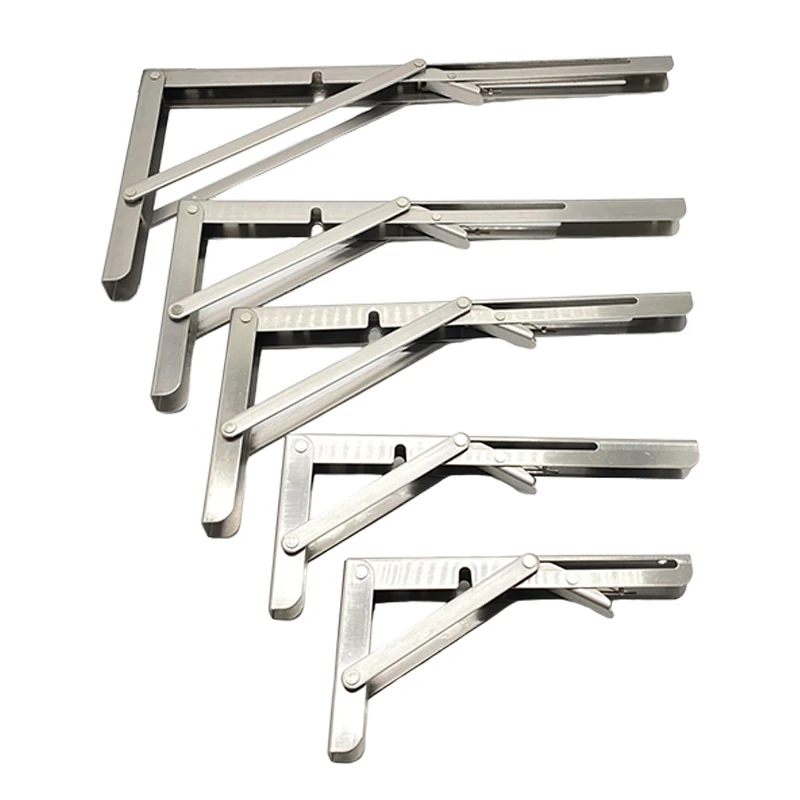 Wholesale Wall Brackets Furniture Hardware Stainless Steel Folding Bracket
