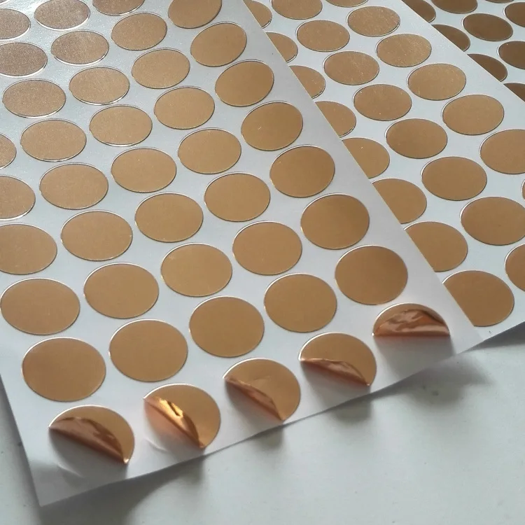 Conductive Adhesive Composite Die Cut Self Studio Line Insulation Copper Foil Sheets Tape With Adhesive