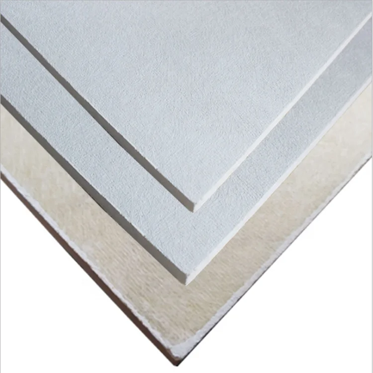 
Fireproof roof sound absorbing decorative wall panels/ fiberglass acoustic mineral fibre ceiling board 