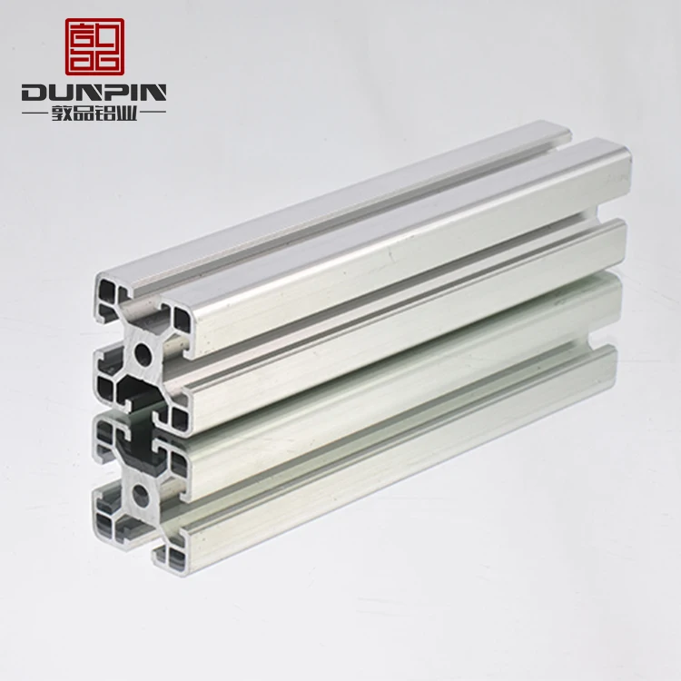 industrial assembly line  DP-10.2mm T slot-100*100 silver anodized aluminum profile profile en aluminium extrude