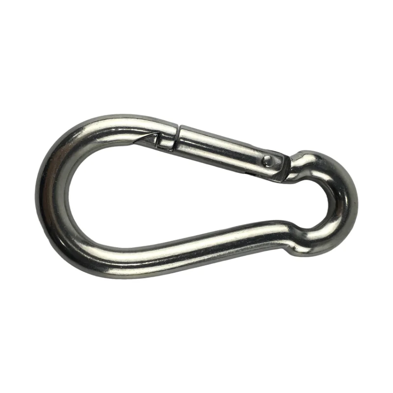 Нержавеющая сталь карабин чашка с поворотным крючком для паники и винтовым замком промышленного использования подвешивания горных работ-модель OEM
