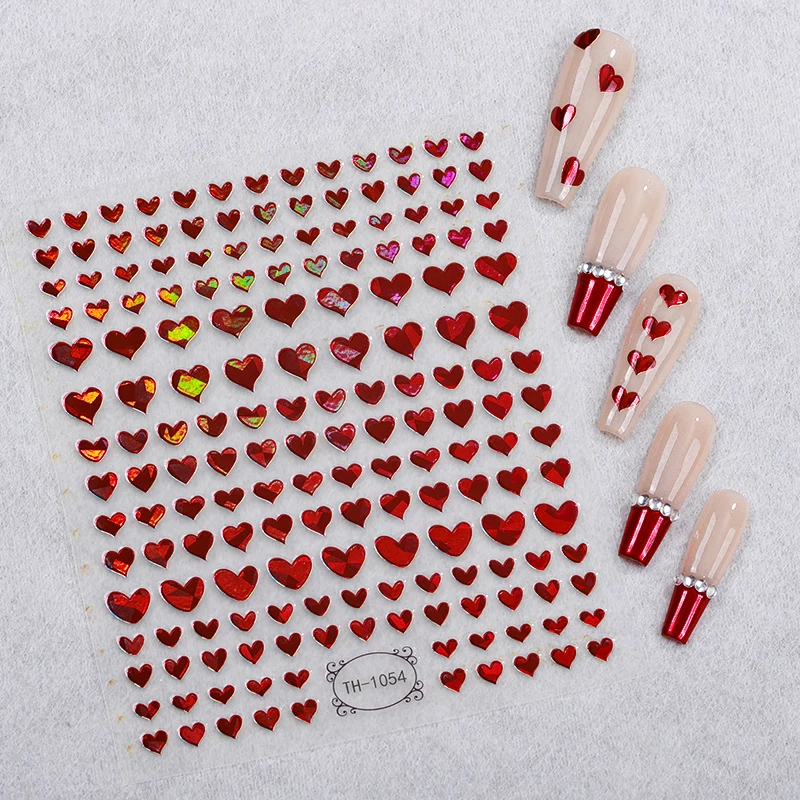 Manicure Accessories Beauty 2D star Rabbit pattern Nail Art Fashion False Nails Acrylic Nail Stickers
