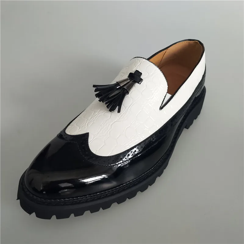 PDEP Hot sale big size 47 men office casual formal loafers dress shoes for men