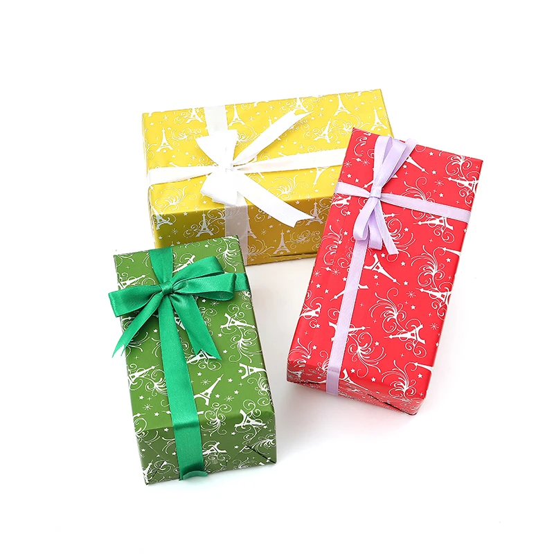 
Free Sample Eiffel Tower Gift Packaging 2020 Fashion Wrapping Film High Quality 50*70cm Gift Wrapping Paper 