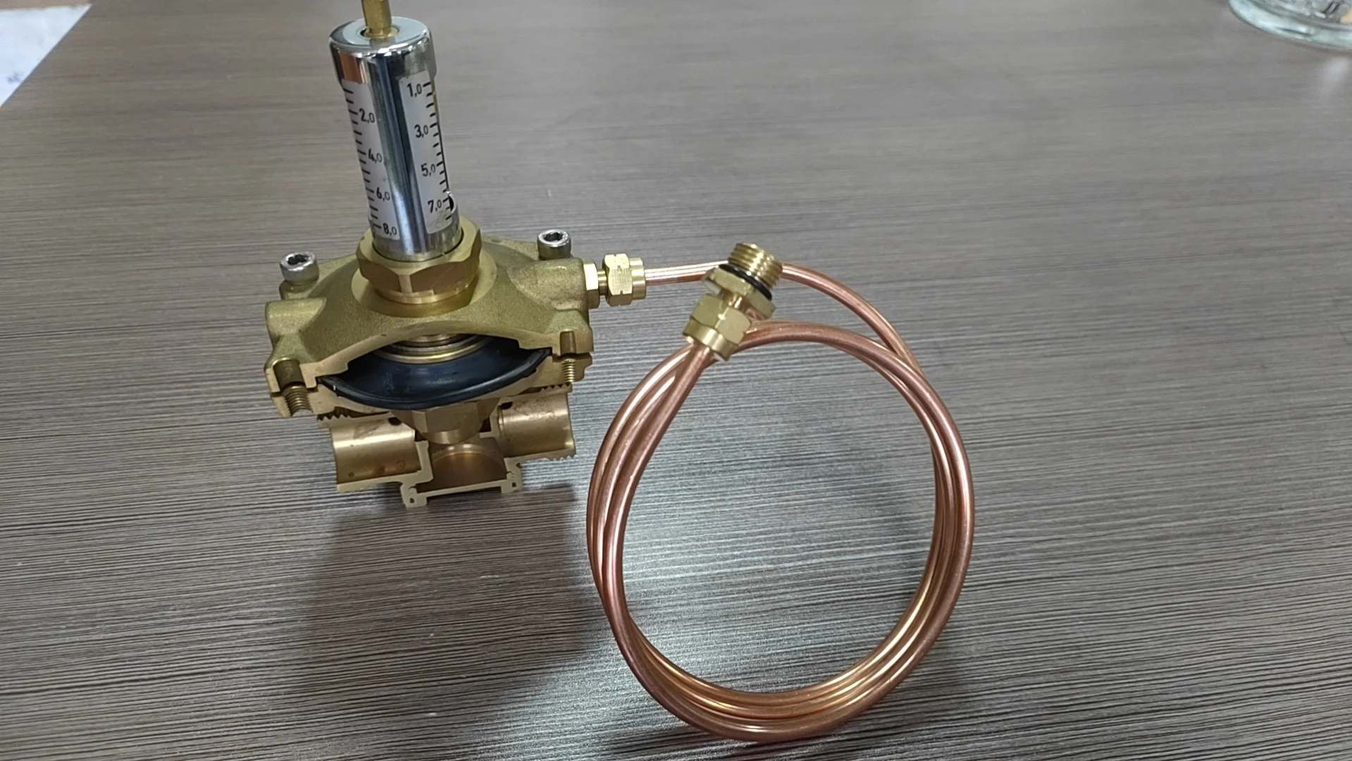 3/4inch Brass Differential Pressure Control Valve DPCV Valve Dynamic balancing control valves