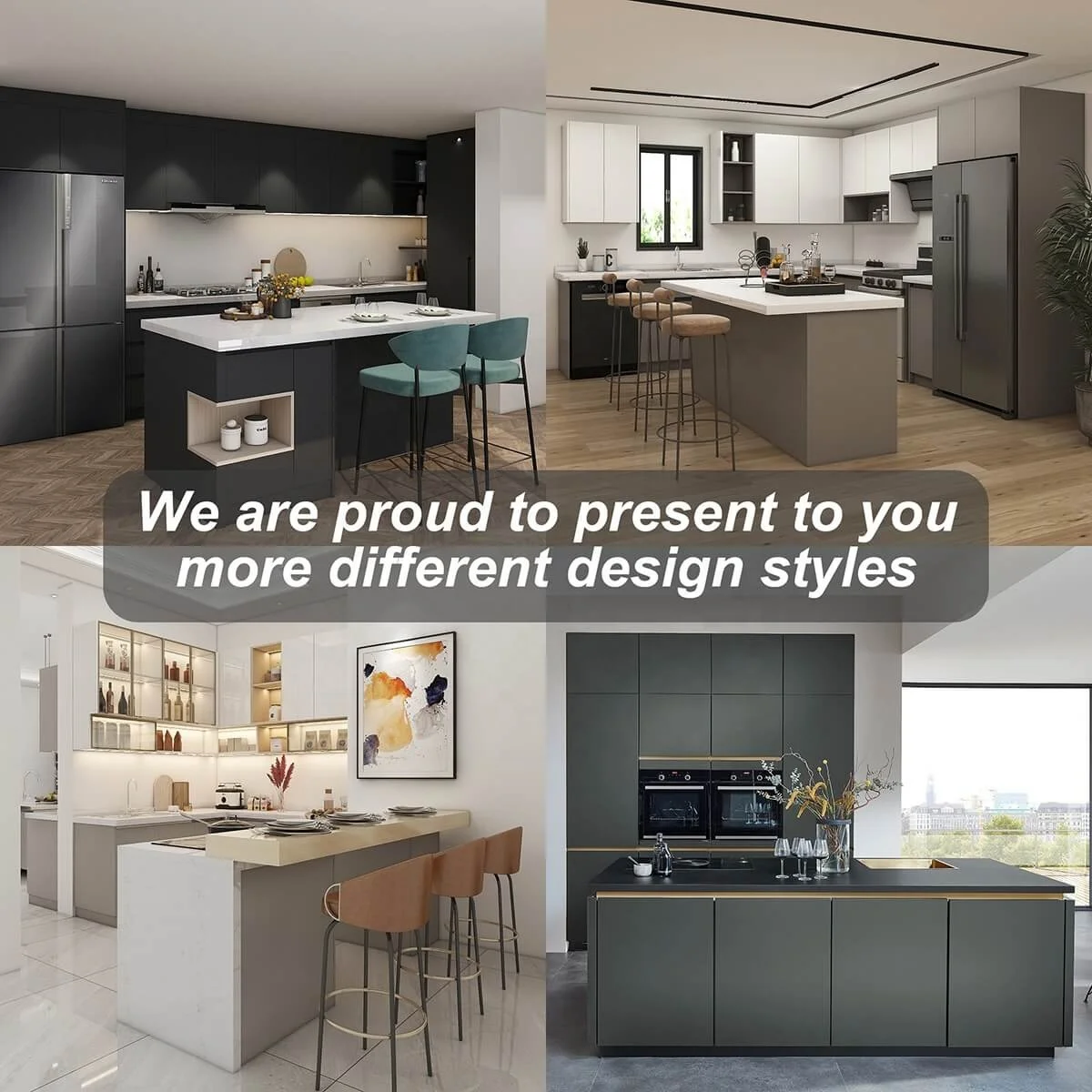 PA lemari dapur rumah tangga luxury modern lacquer design cabinet kitchen kabinet