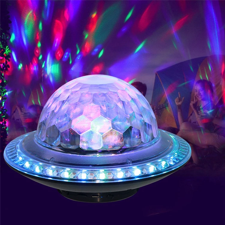 LED Night Light Blue Tooth Starry Speaker Portable Room Music Player Box Wireless Atmosphere Star Speaker