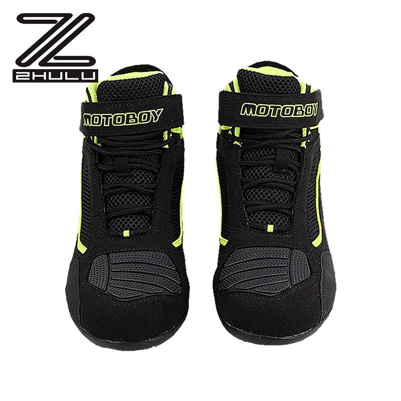 Summer breathable Motorcycle Riding Shoes for Men motorbike racing boots
