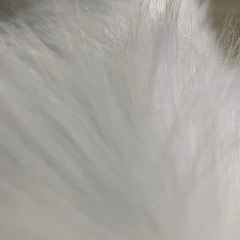 long hair faux fur throw artificial fabric