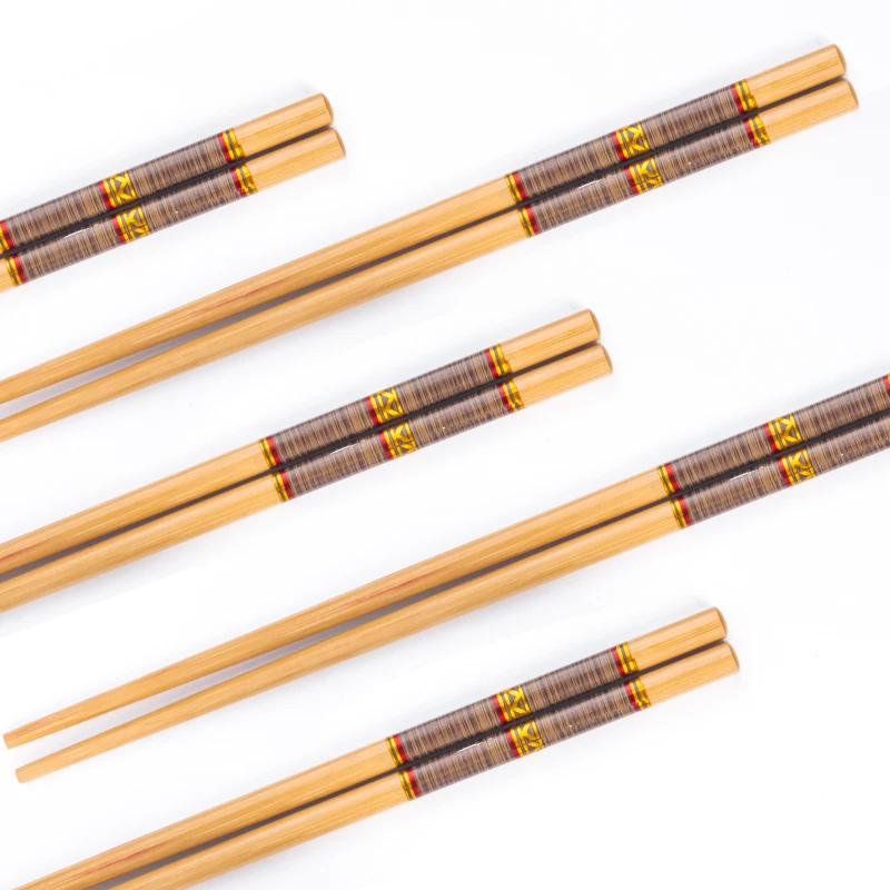 customized reusable 100% natural chop sticks bamboo chopstick japanese sushi chopsticks set with logo