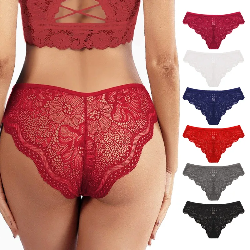 Ladies Transparent Briefs Victoria Panty Secret Girls Lace Panties Womens Sexy Underwear for Adults