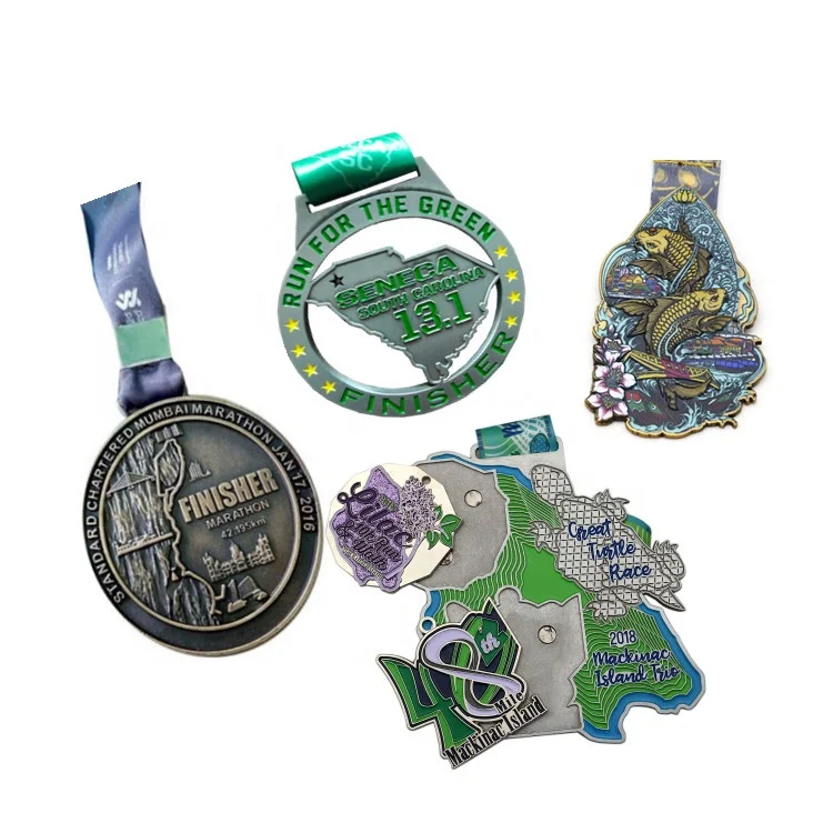 China Wholesale No Minimum Order Custom Gold Plated Metal Interesting Medal Products