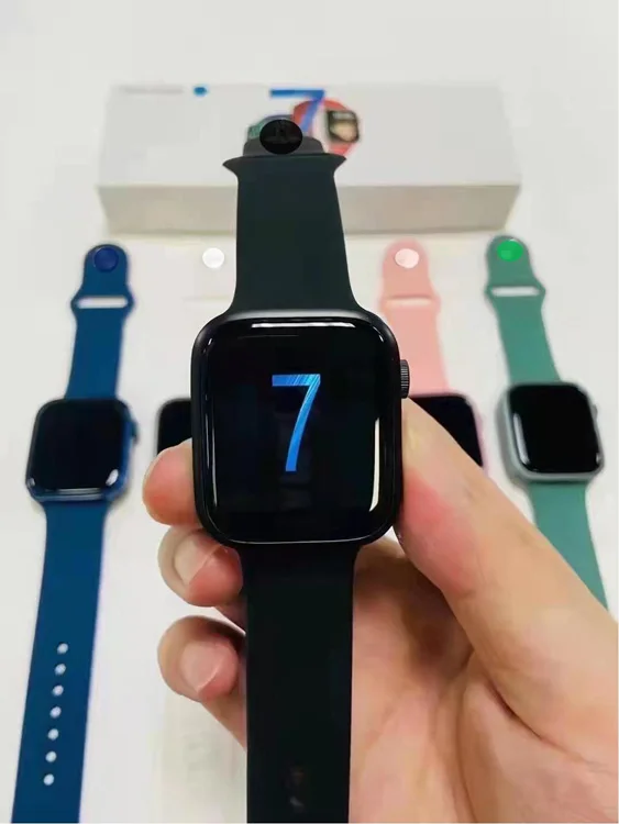 T500+Max Series 7 Smartwatch 4g iwo Reloj IP67 Waterproof BT call GPS android io i7 Smart Watch T500 Max