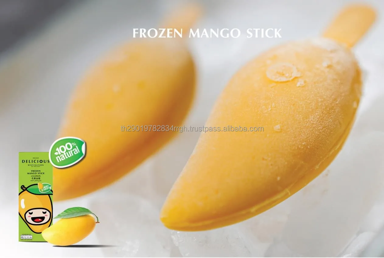 Delicious Golden Pillow Durian Tropical Mango Ice Cream Popsicles